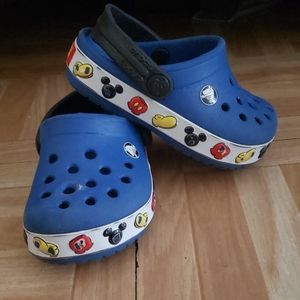 Mickey Mouse Toddler crocs